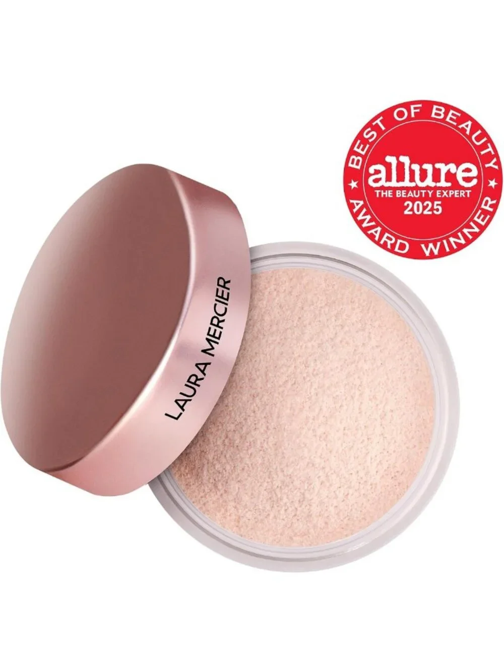 Ultra-Blur Translucent Setting Powder - Rose Shade, Lightweight, 0.7 oz